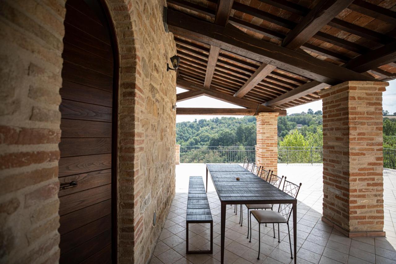 Villa Ermelinda - Piscina Privata E Jacuzzi Castelraimondo Exterior photo
